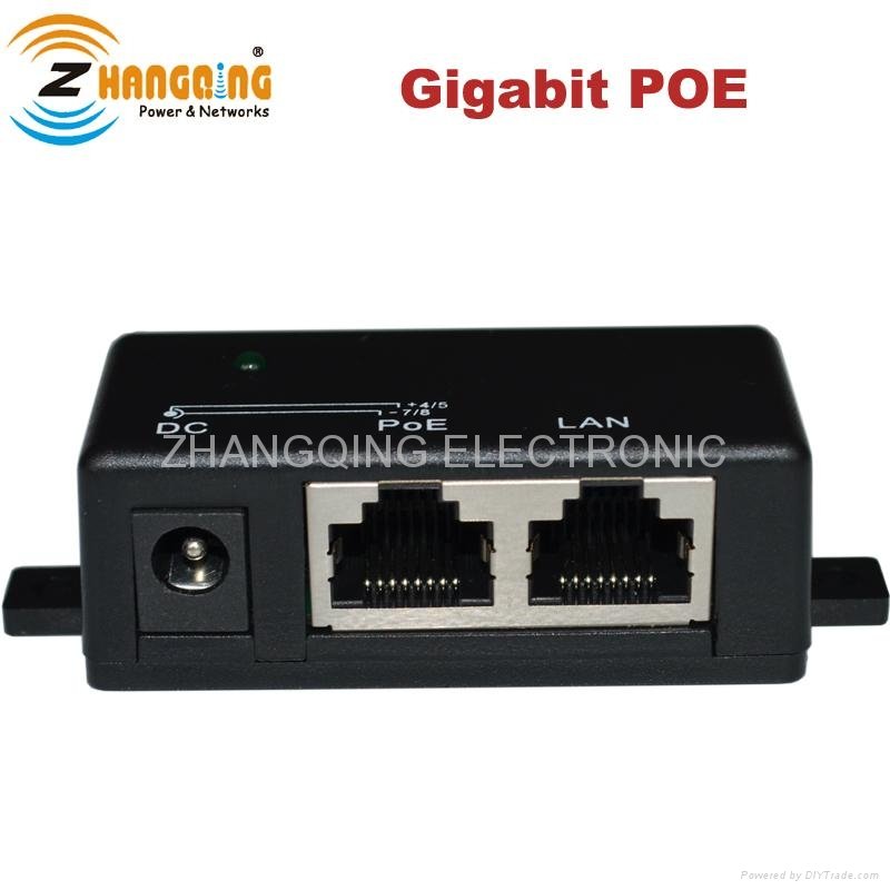 Passive 1port gigabit Poe injector for AP IP CAM 2
