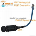 Shielding IP67 RJ45 Ethernet Connector 5