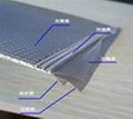 Five layer sintered mesh