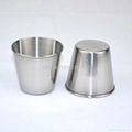 Stainless steel shot glass 1