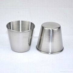 Stainless steel shot glass