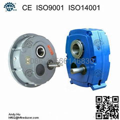 HXG HXGFshaft mounted speed reducer same with Bonfiglioli TA Fenner SMSR gearbox