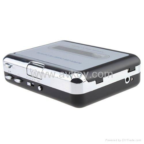Audio USB Portable Cassette tape to MP3 Converter 3