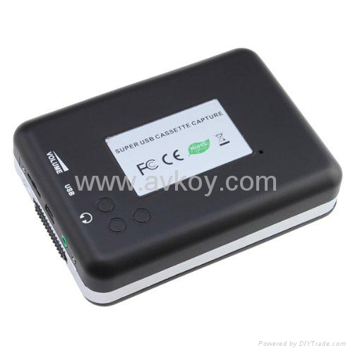 Audio USB Portable Cassette tape to MP3 Converter USB Walkman  4