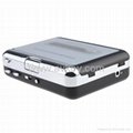 Audio USB Portable Cassette-to-MP3 Converter Capture Tape Player with Earphones 2