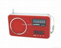 Mini Speaker with Lithium Battery & Card Reader & FM Radio