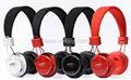 Micro SD Player FM stereo Radio Headphones