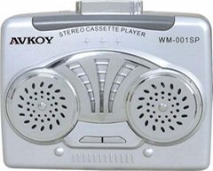 Walkman Cassette Player with two speakers