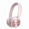 Q2 Foldable stereo FM Radio wireless MP3 Headphones