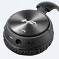 Q2 Foldable stereo FM Radio wireless Bluetooth Over ear Headphones MP3 Player 2