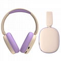 NIA  Stereo Bluetooth Wireless Headphones With Microphone Radio