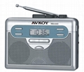 AM/FM Digital radio cassette recorder