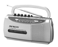 Portable radio cassette recorder player