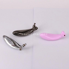 Zinc alloy dolphin massager