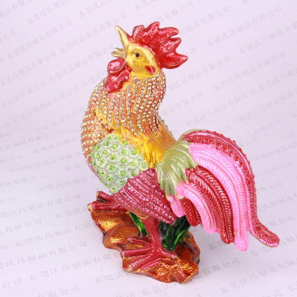 Alloy chicken gift crafts 3
