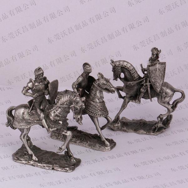 Pewter soldier ornaments 2