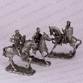 Pewter soldier ornaments 2