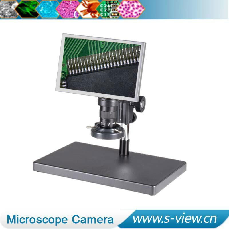 high resolution hdmi microscope industrial camera with lcd screen 2