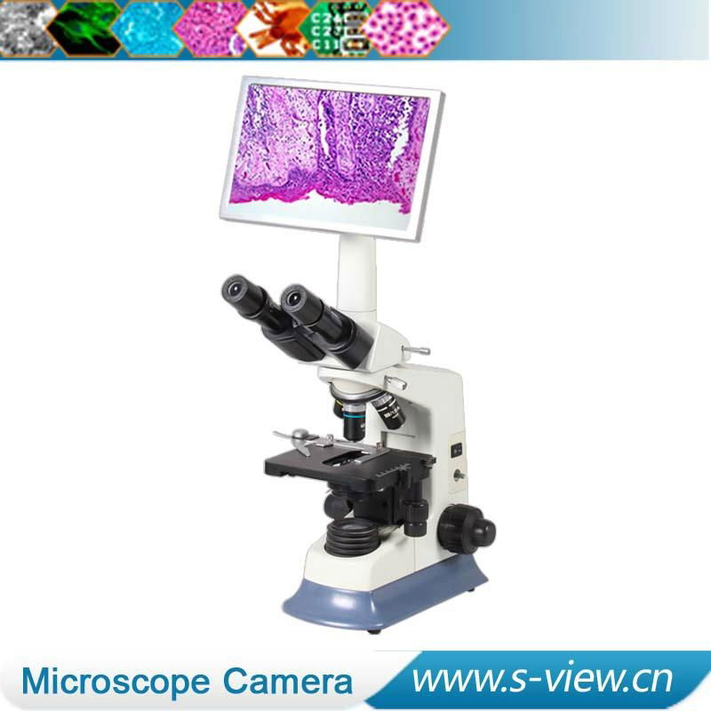 high resolution hdmi microscope industrial camera with lcd screen 3