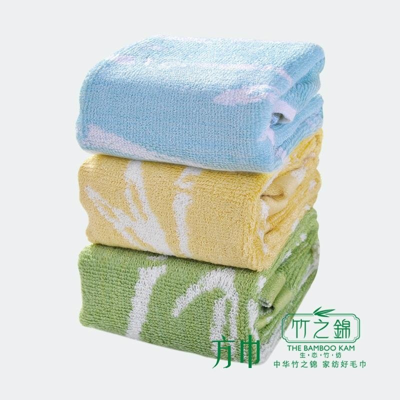 竹纤维方巾