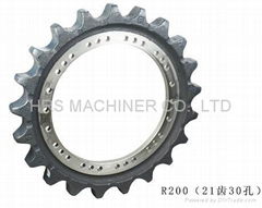 Kobelco R200 R60 R210 Undercarriage parts