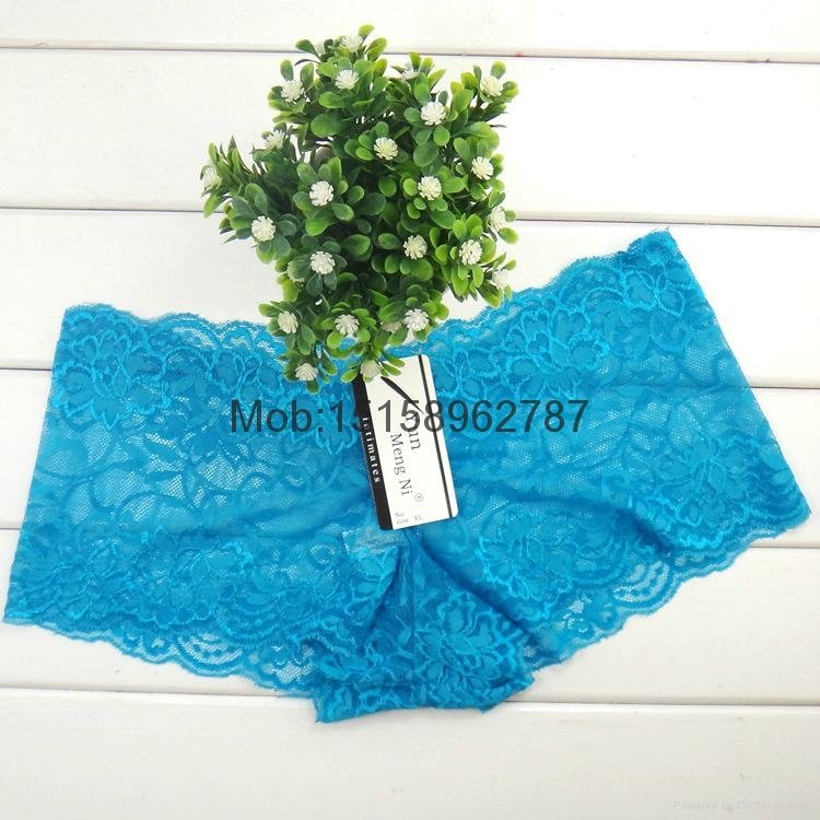  sexy lace boxer short sheer lace hipster knickers boyleg lady panties underwear 4