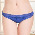 2014 new Lace trim cotton g-string hot lady thong sexy Underpants lady panties