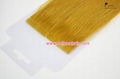 Indian remy double side tape weft hair extensions 5