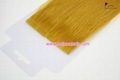 Fashion Pre-taped seamless remy hair weft extensions