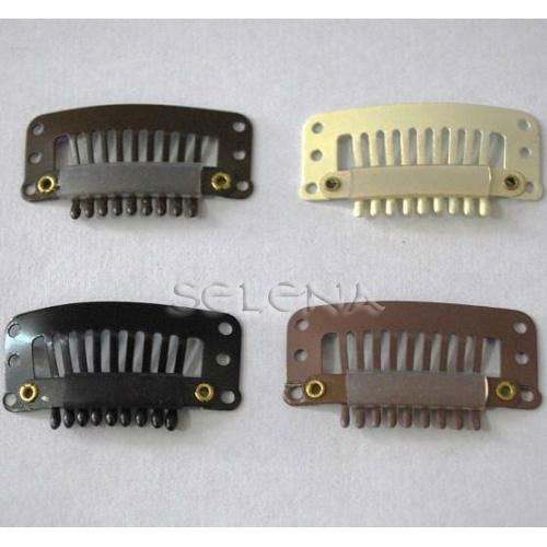 Stainless steel Clips for clip human hair extensions 4