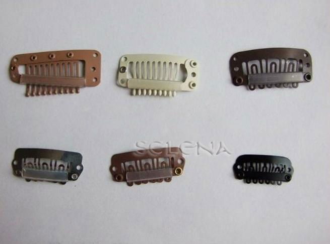 Stainless steel Clips for clip human hair extensions 5