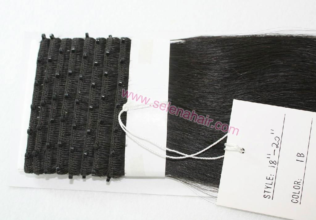 High quality EZ swift remy weft hair extensions 3