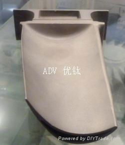 Titanium graphite mold castings 2