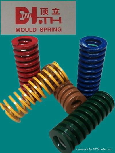 Standard coil spring mold component and tools 3