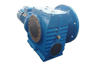 SAF series B5 Flange mounted with Hollow Shaft Helical Worm Geared Motor 2