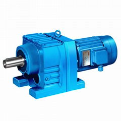 R series Coaxial Inline Helical Geared Motor /Speed Reducer/ Gearbox reducer