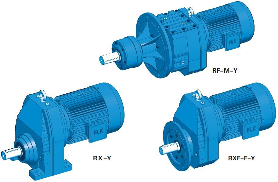 R series Coaxial Inline Helical Geared Motor /Speed Reducer/ Gearbox reducer 5