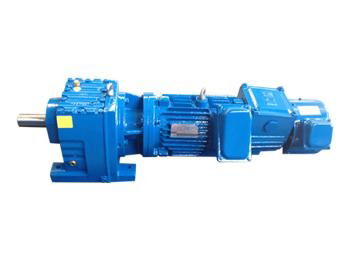 MRD GEARBOX R97 Inline Helical Gearbox with YZRF motor for ZPMC CRANE