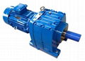 R97 helical geared motor