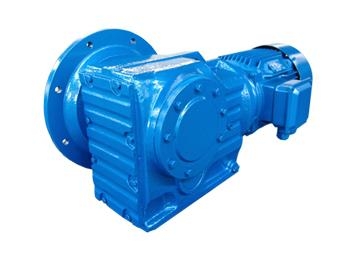 KF series B5 Flange-mounted Helical bevel geared motor