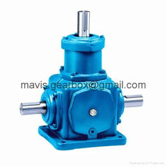 T series Spiral Bevel Gearbox (Ratio 1:1)