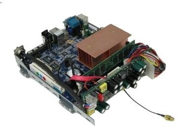 Fanless Car PC with Copper Heat Pipe 3