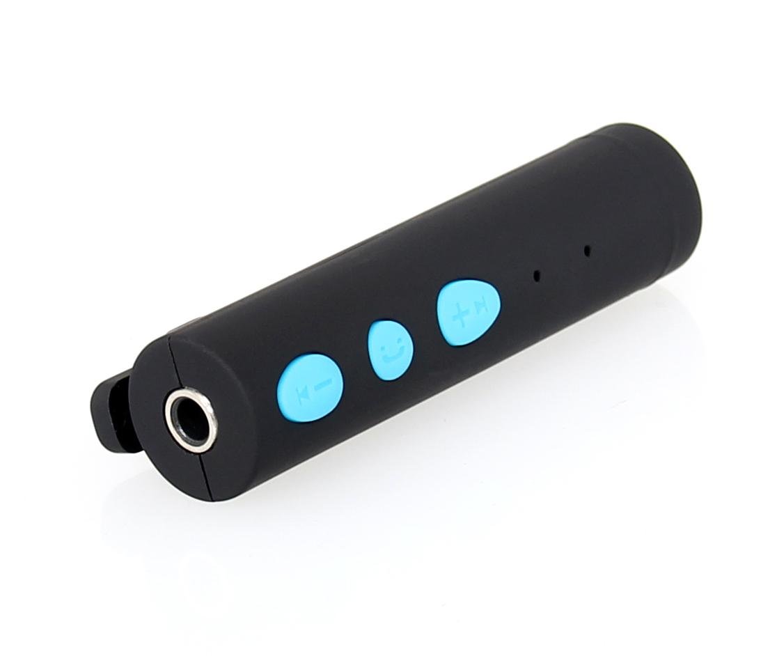 Bluetooth earphone adapter with rubber oil finished surface