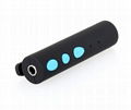 Bluetooth earphone adapter with rubber