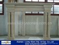 European Style Cheap Marble Fireplace Surround 2