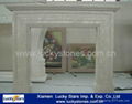 European Style Cheap Stone Fireplace 1