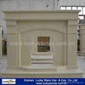 European Style Cheap Stone Fireplace 5