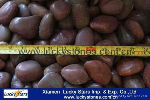 Garden Decoration Polished Mix Color Pebble 4