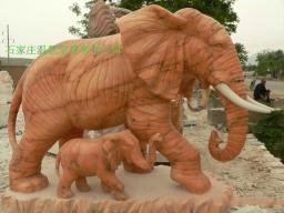 曲陽石雕大象 2