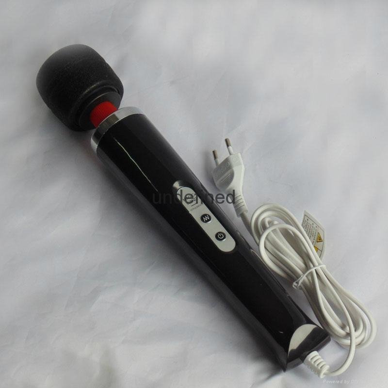 Sex Products colorful Strong power 110v-250v 10 speeds vibrating big magic wand  3